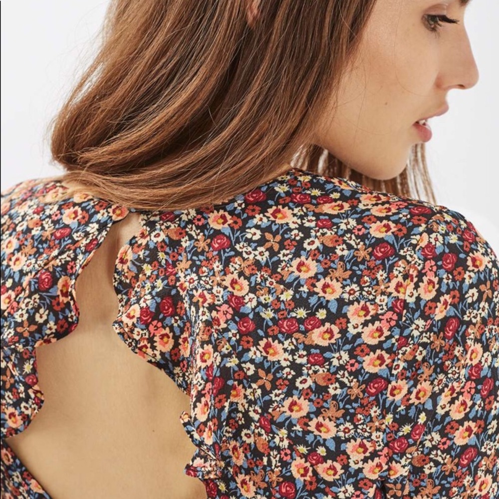 Topshop floral dress